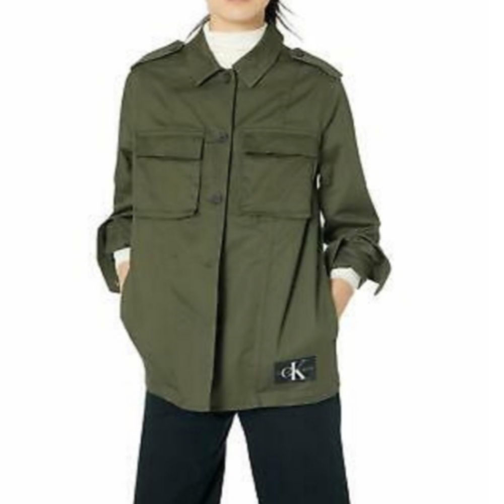 Calvin Klein Jean's Vertigo Cargo Jacket Sz S